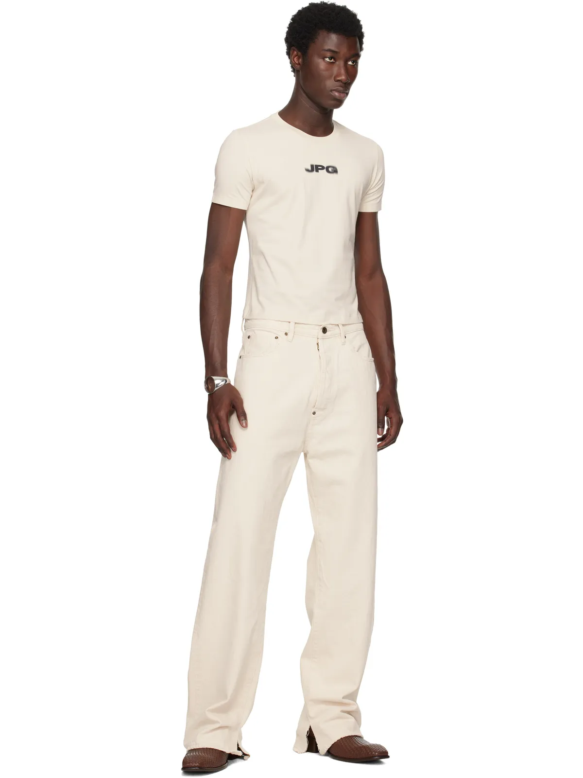Jean Paul Gaultier 'The JPG' ベビーTシャツ - 画像4