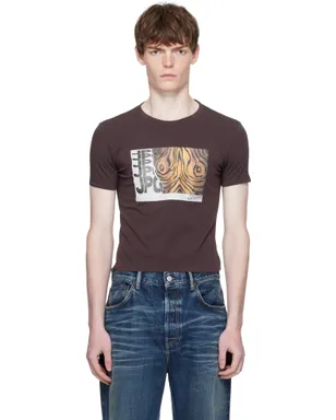 Jean Paul Gaultier Printed Wood Tシャツ - サムネイル1
