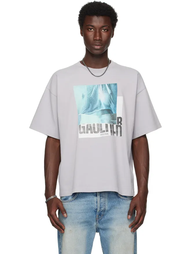 Jean Paul Gaultier Jean Paul Gaultier Printed Water オーバーサイズ Tシャツの商品画像