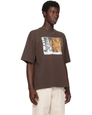 Jean Paul Gaultier Printed Wood オーバーサイズ Tシャツ - サムネイル2