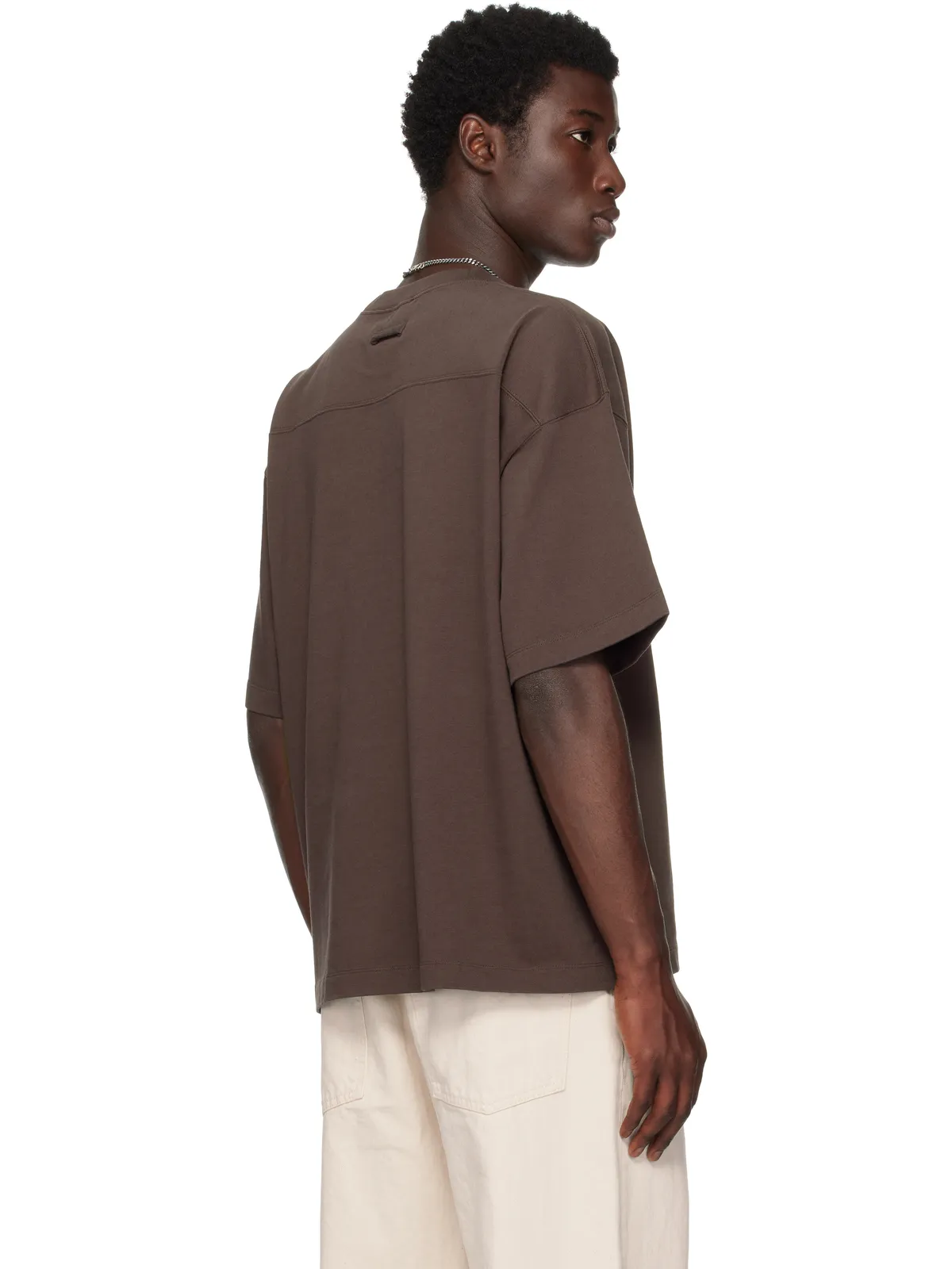 Jean Paul Gaultier Printed Wood オーバーサイズ Tシャツ - 画像3
