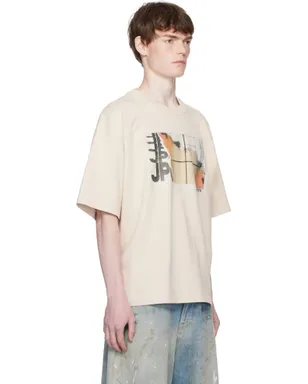 Jean Paul Gaultier Printed Fire オーバーサイズ Tシャツ - サムネイル2