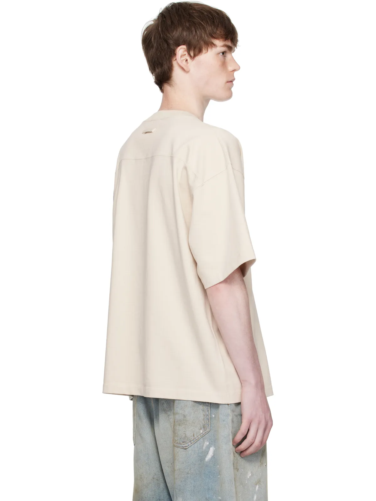 Jean Paul Gaultier Printed Fire オーバーサイズ Tシャツ - 画像3