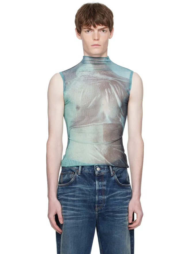 Jean Paul Gaultier Jean Paul Gaultier Printed Water タートルネックの商品画像