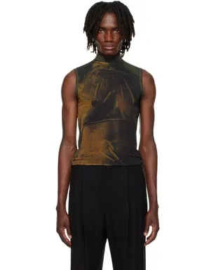 Jean Paul Gaultier SSENSE限定 ハイネック Printed Water トップス - サムネイル1