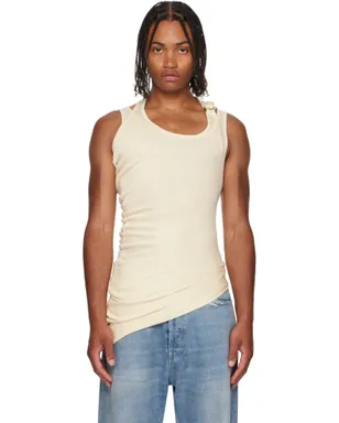 Jean Paul Gaultier 'Gaultier' Piercing タンクトップ - サムネイル1