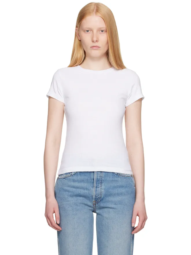RE/DONE RE/DONE Hanesエディション 1960s スリムフィットTシャツの商品画像