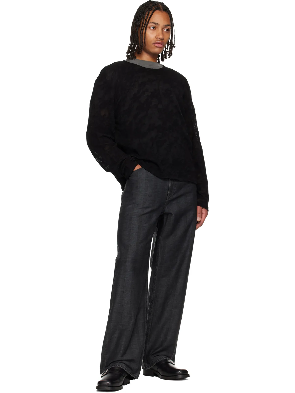 Our Legacy Double Lock U Neck トップス - 画像4