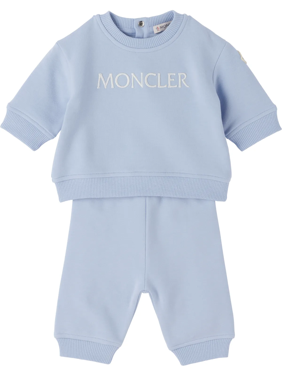 Moncler Enfant ベビー｜ エンブロイダリー スウェット セットアップ - 画像1
