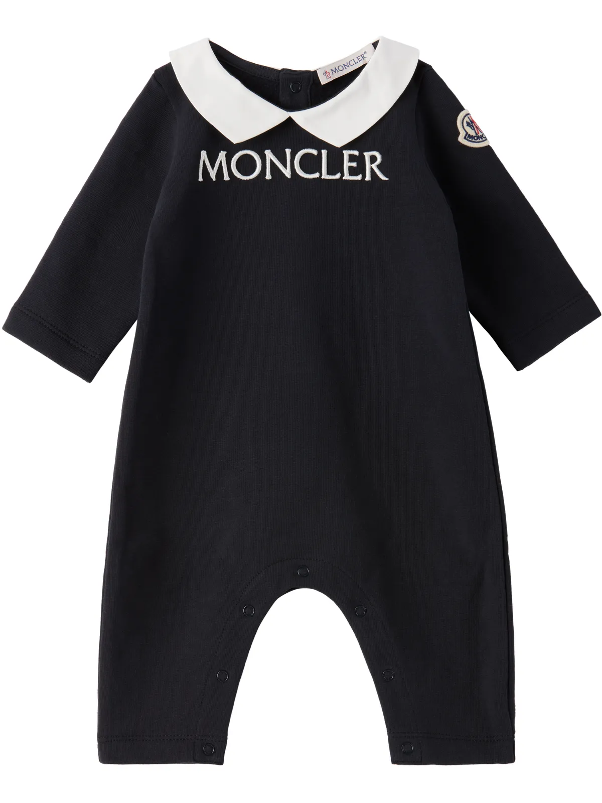 Moncler Enfant ベビー｜ コットン ロンパース - 画像1