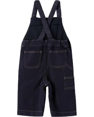 Moncler Enfant ベビー｜ コットン デニムオーバーオール - サムネイル2
