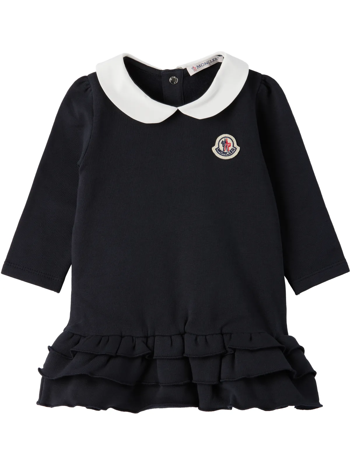 Moncler Enfant ベビー｜ ラッフル ワンピース - 画像1