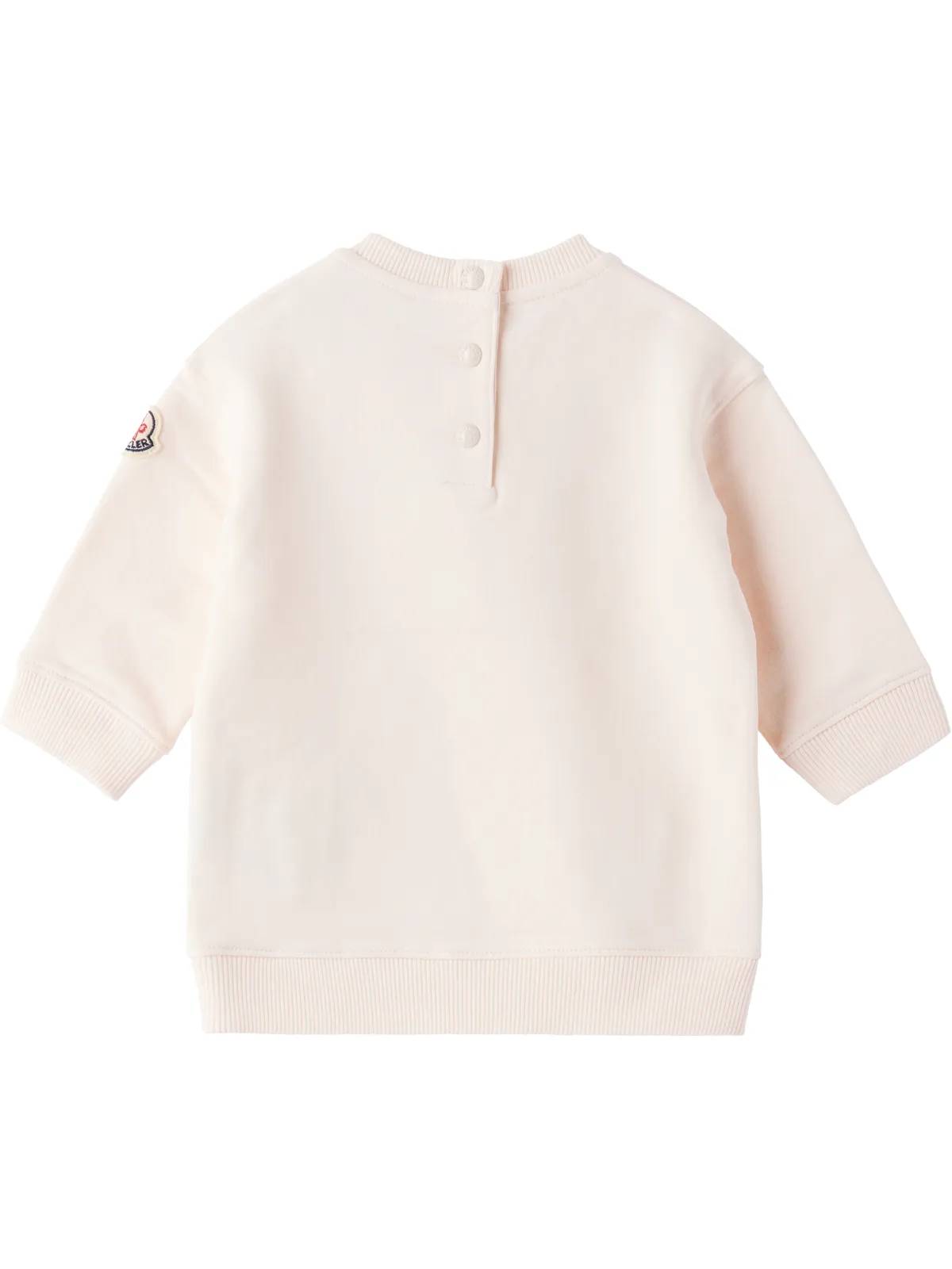 Moncler Enfant ベビー｜ クルーネック スウェットシャツ ワンピース - 画像2
