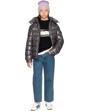 Moncler Enfant ジュニア｜ Maya フード付き ダウンジャケット - サムネイル5