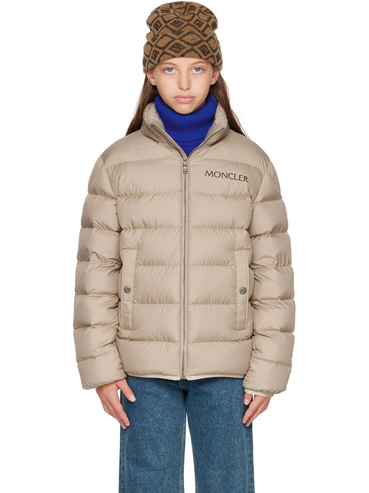 Moncler Enfant ジュニア｜ Bajan フード付き ダウンジャケット - 画像1