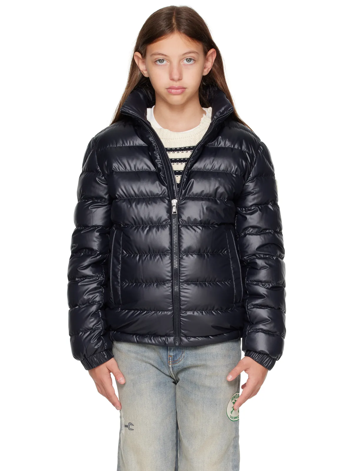 Moncler Enfant ジュニア｜ Brendann フード付き ダウンジャケット - 画像1