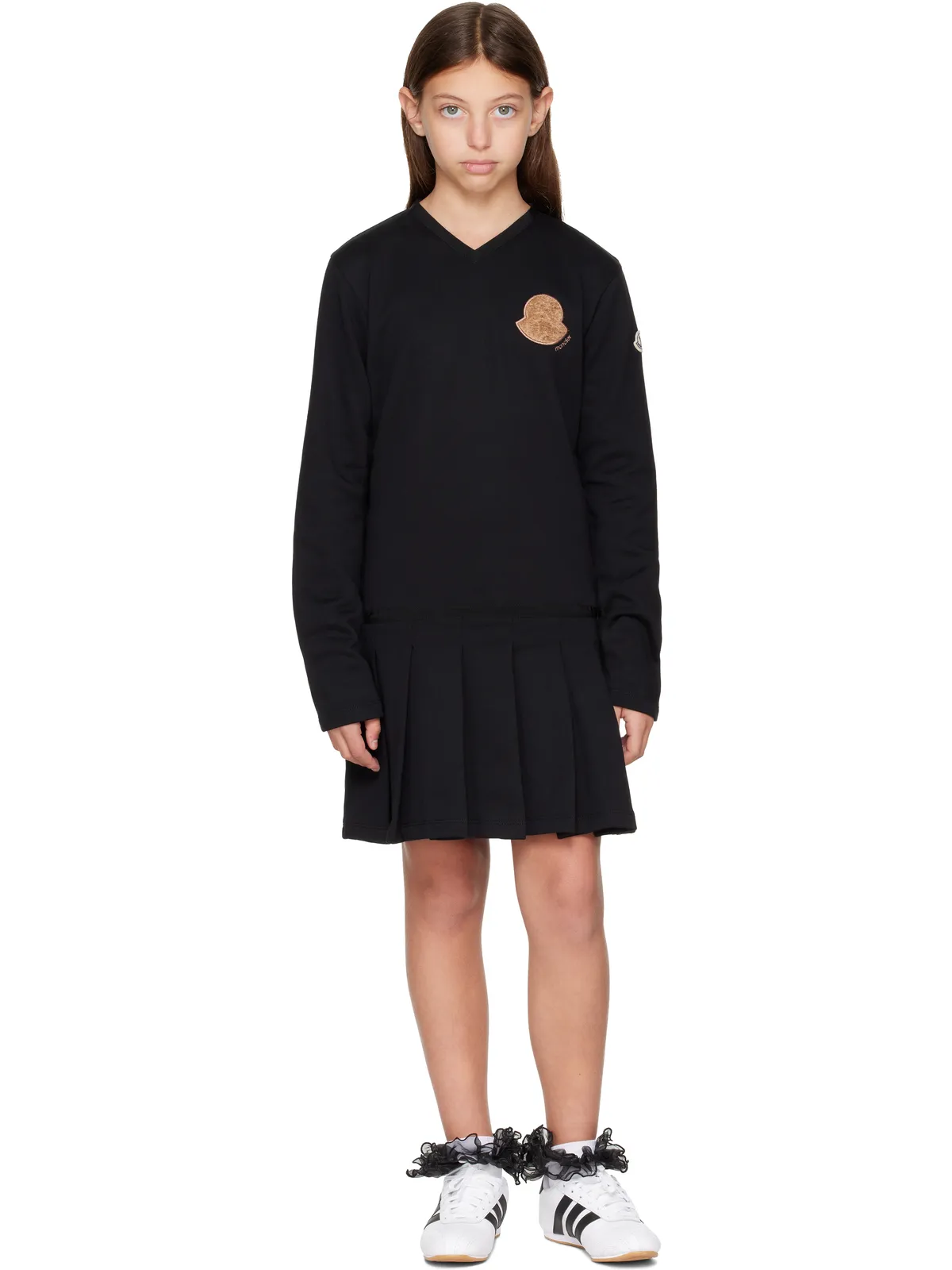 Moncler Enfant キッズ｜ スモール プリーツスカート ワンピース - 画像5