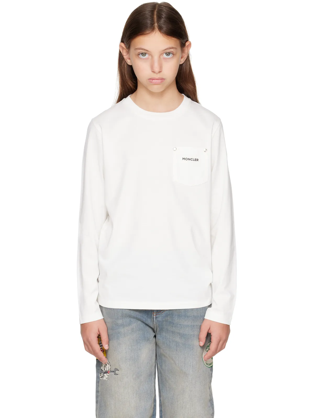 Moncler Enfant ジュニア｜ 長袖Tシャツ - 画像1