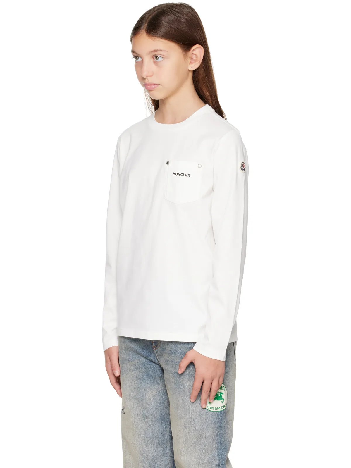 Moncler Enfant ジュニア｜ 長袖Tシャツ - 画像4