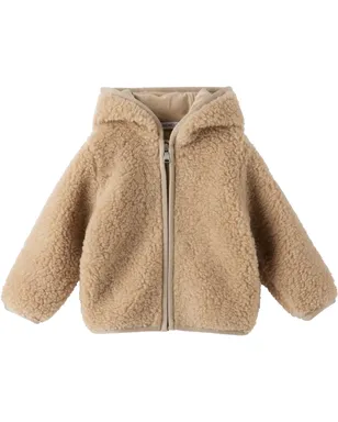 Moncler Enfant ベビー｜ Teddy ジップアップフーディ - サムネイル1