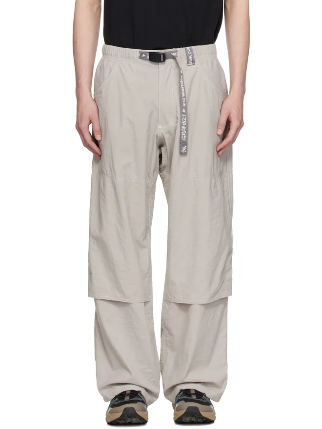 and wander and wander Gramicciエディション Nylon Double Knee トラウザーズの商品画像
