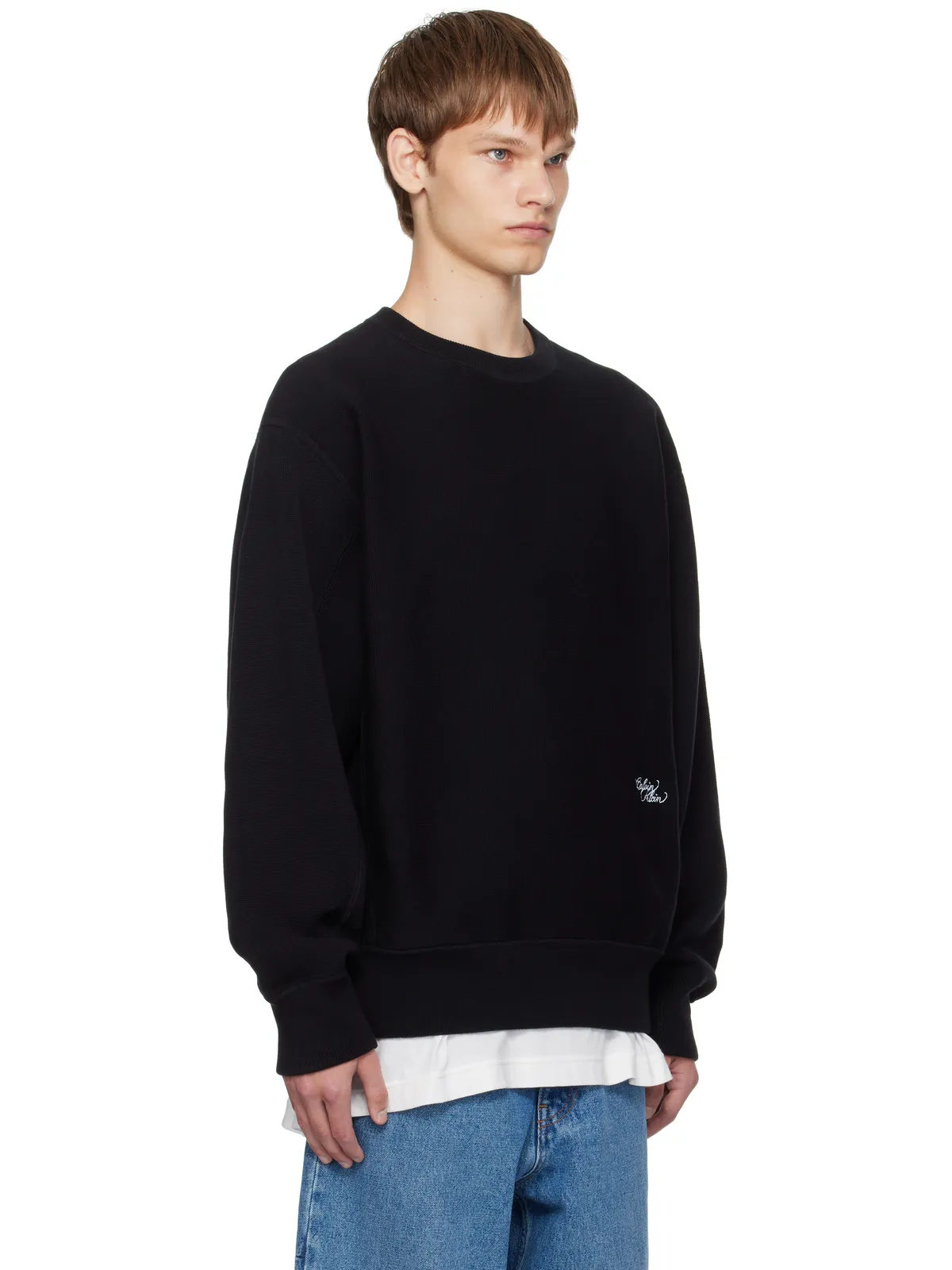 Calvin Klein ミラノリブ プルオーバー - 画像2
