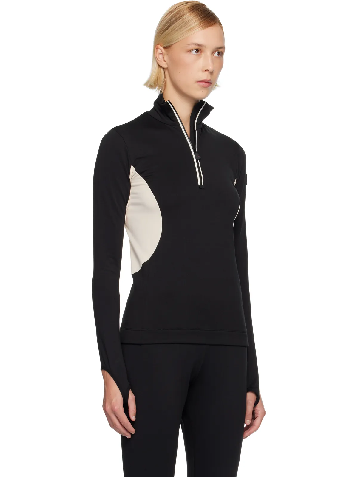 Moncler Grenoble Polartec ハーフジップ ジャケット - 画像2