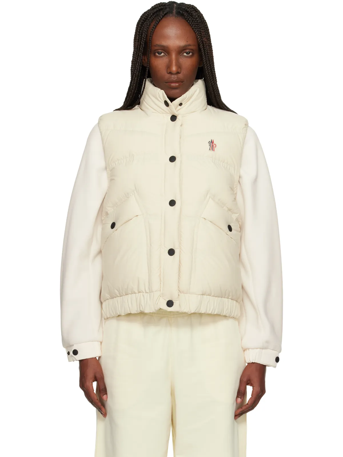 Moncler Grenoble Baise ダウンベスト - 画像1