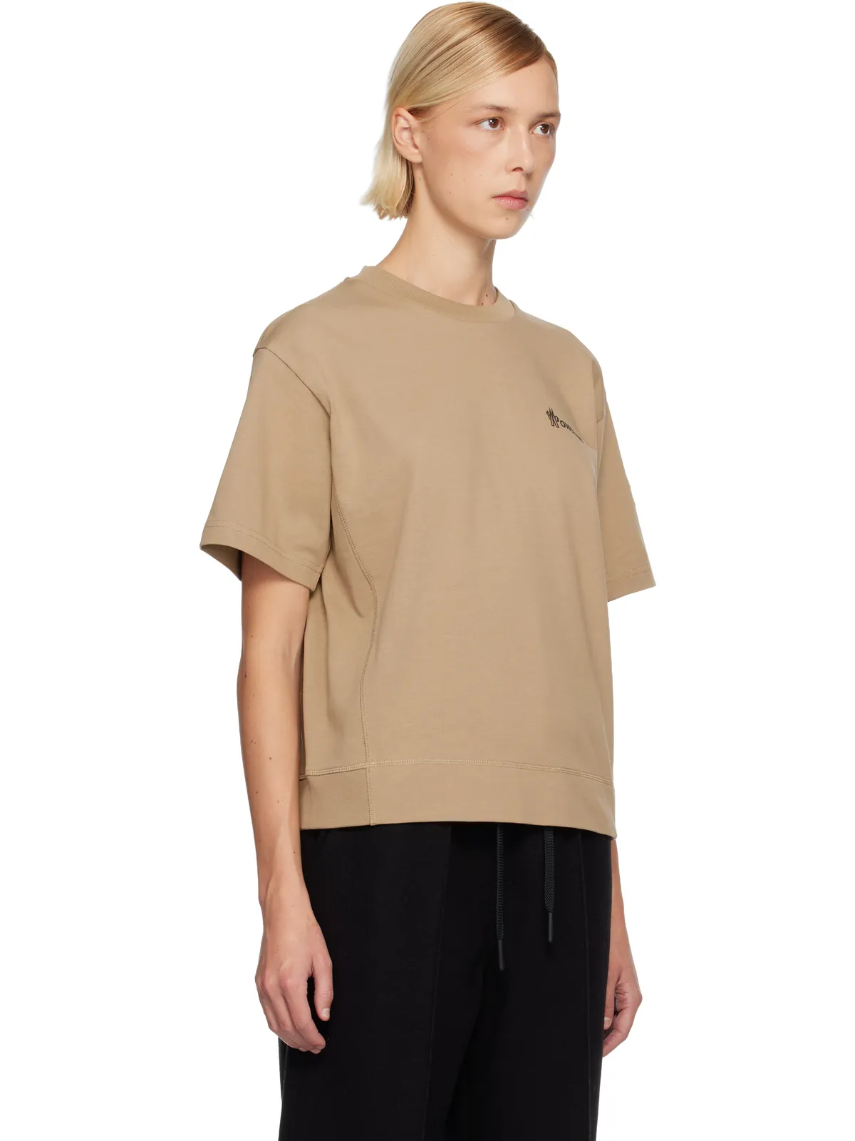 Moncler Grenoble エンボスロゴ コットン Tシャツ - 画像2