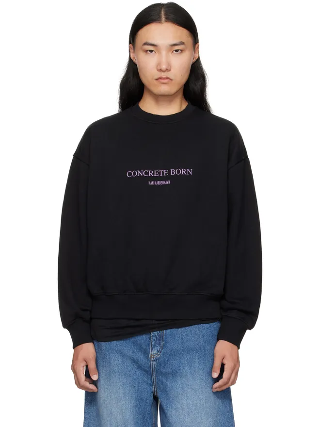 Han Kjobenhavn Han Kjobenhavn ロゴ オーバーサイズ クルーネック スウェットシャツの商品画像