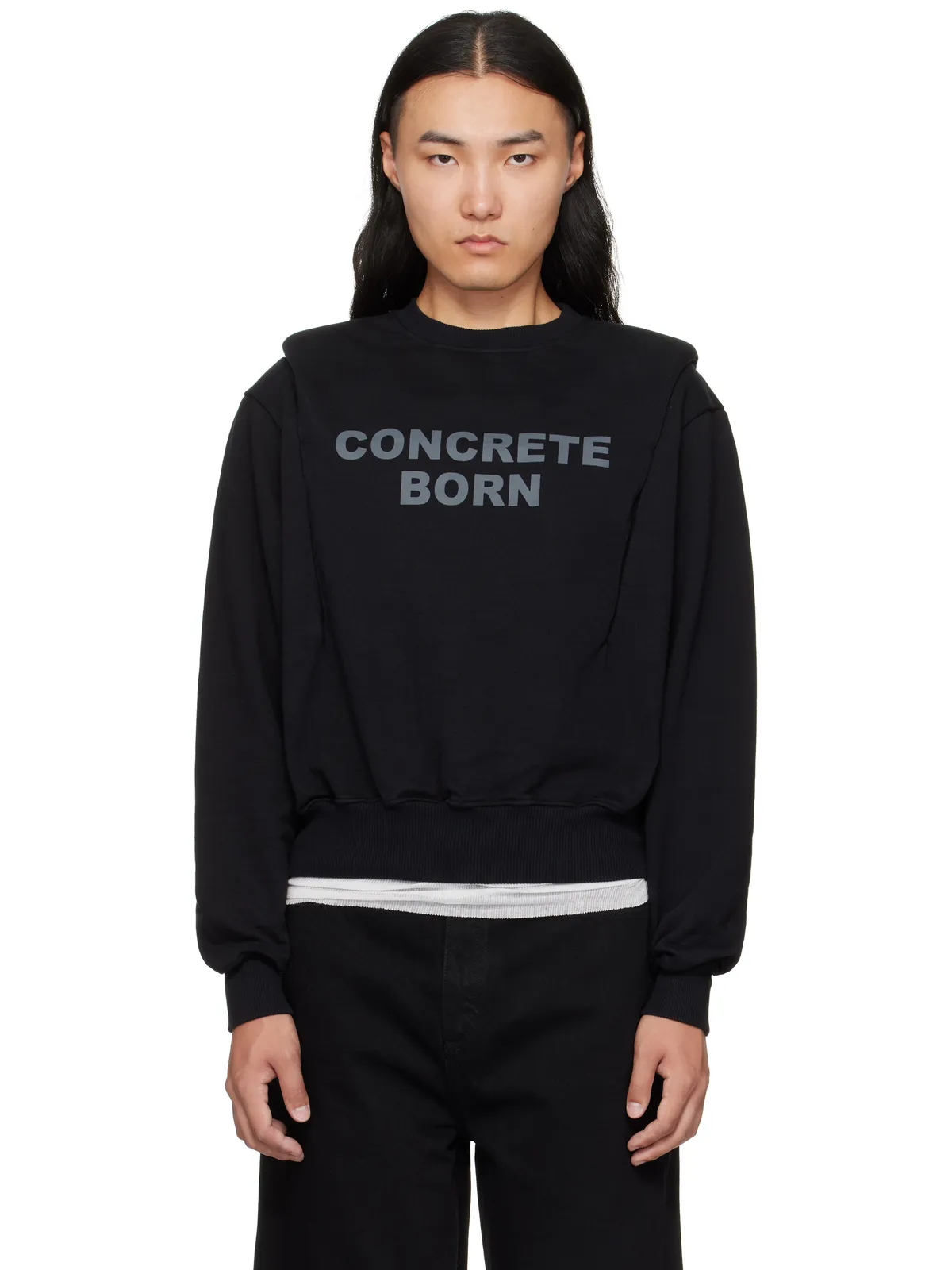 Han Kjobenhavn Collared クルーネック スウェットシャツ - 画像1