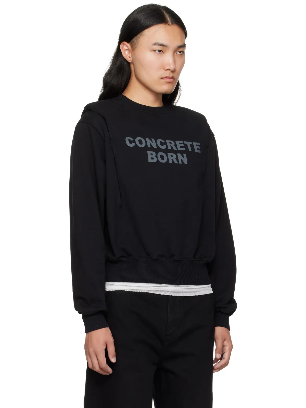 Han Kjobenhavn Collared クルーネック スウェットシャツ - 画像2