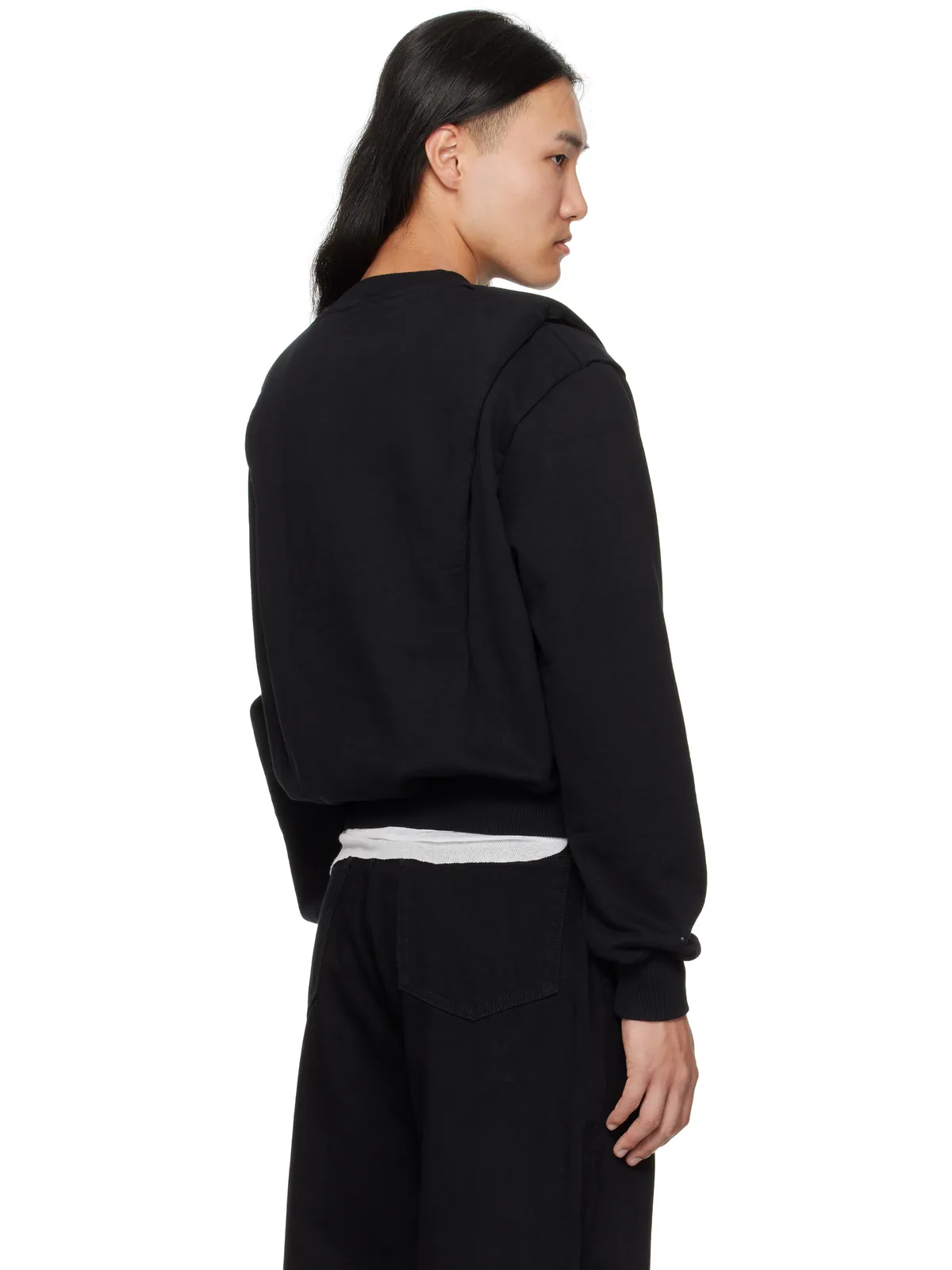Han Kjobenhavn Collared クルーネック スウェットシャツ - 画像3