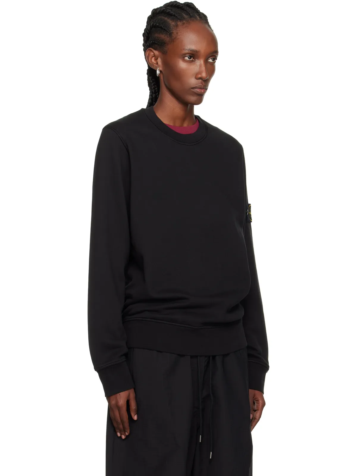 Stone Island 6100060 Organic Cotton Fleece スウェットシャツ - 画像2