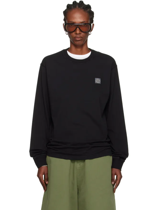 Stone Island Stone Island 2100030 Organic Cotton Jersey 'Fissato' Effect Tシャツの商品画像