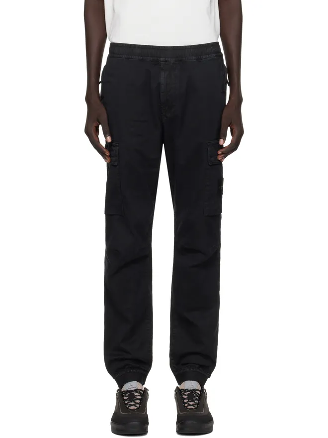 Stone Island Stone Island グリーン 3100033 Stretch Organic Broken Twill カーゴパンツの商品画像