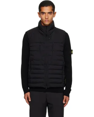 Stone Island G100004 Seamless Tunnel Nylon Down-TC ベスト - サムネイル1