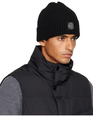 Stone Island N100002 フルリブ ビーニー - サムネイル2