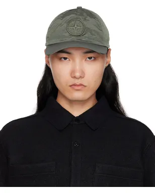 Stone Island 9100011 Nylon Metal ECONYL キャップ - サムネイル1