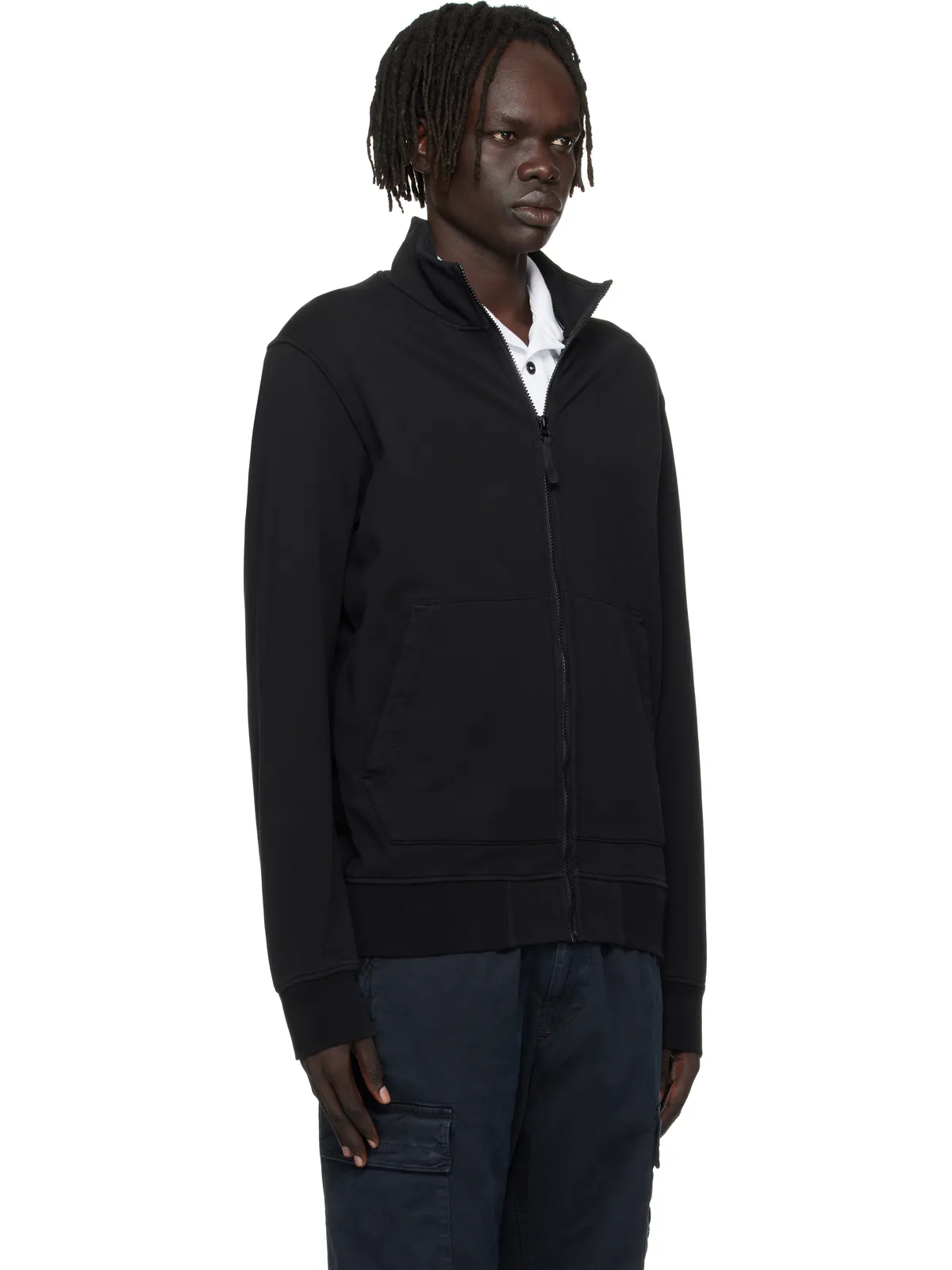 Stone Island 6100063 Organic Cotton Fleece ジャケット - 画像2