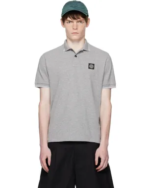 Stone Island 2200007 Organic Cotton ポロシャツ - サムネイル1