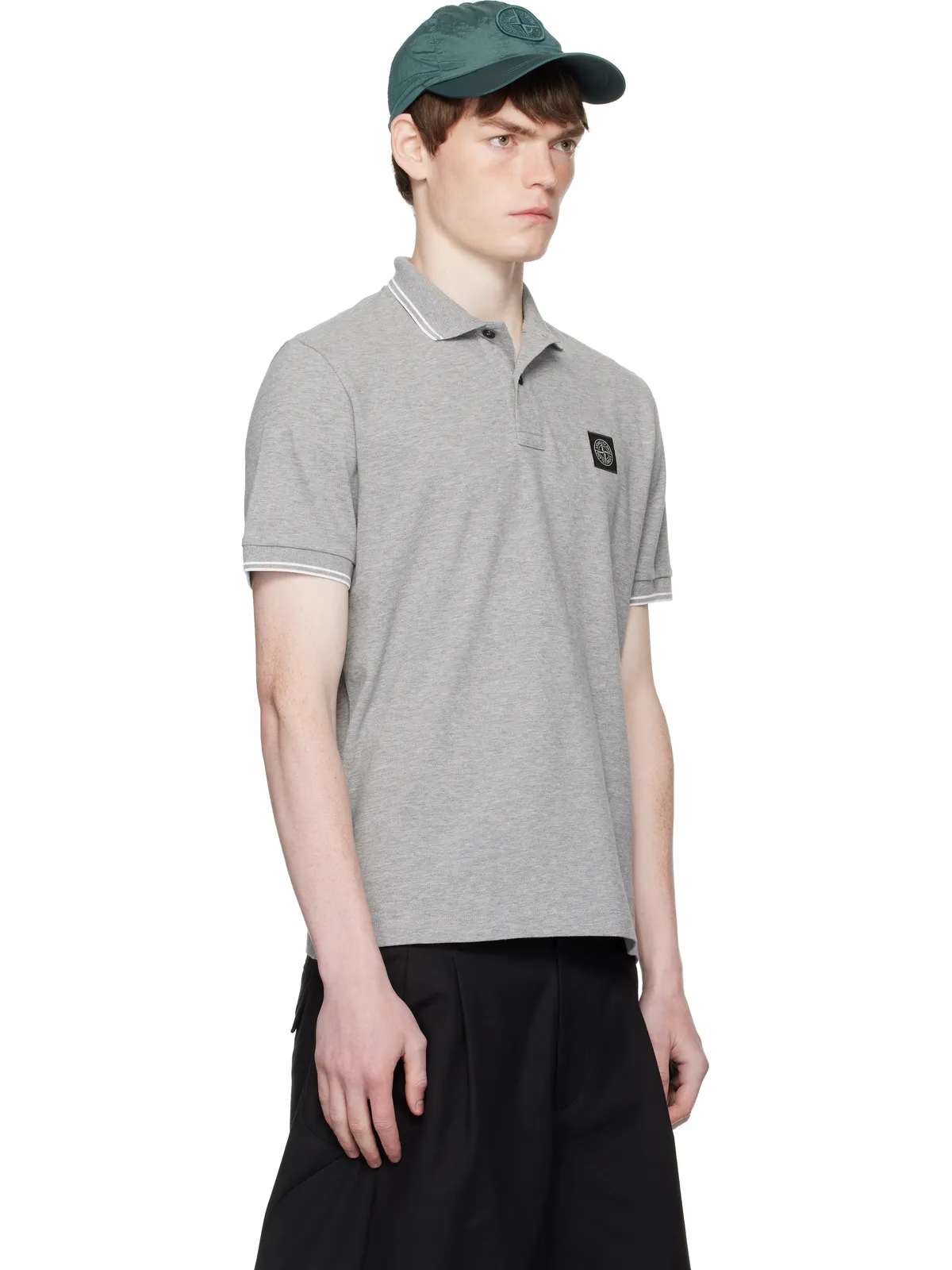 Stone Island 2200007 Organic Cotton ポロシャツ - 画像2