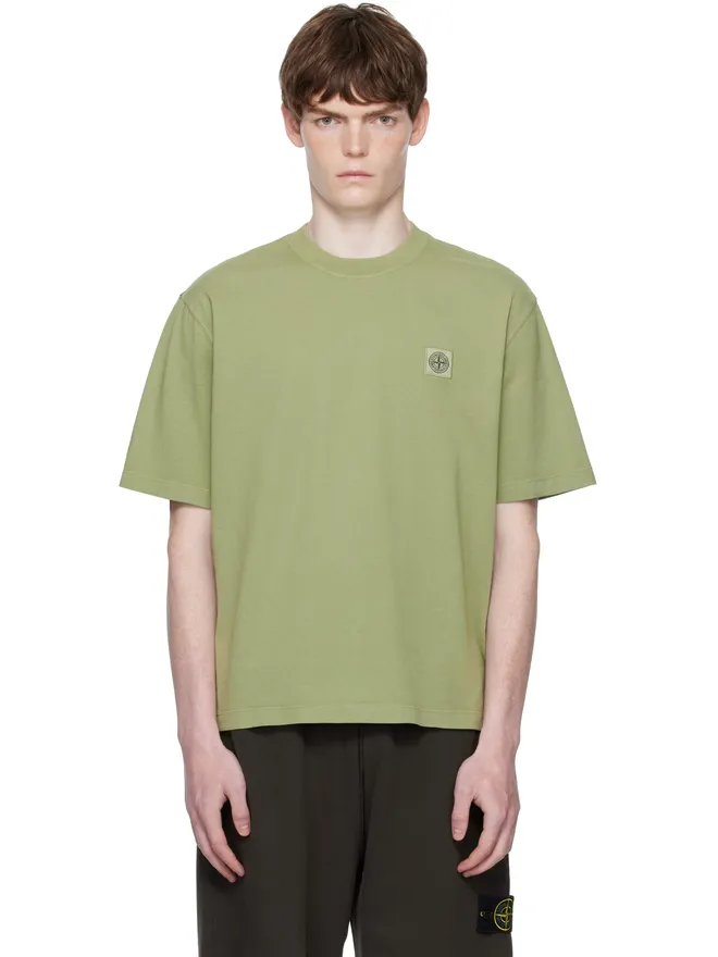 Stone Island Stone Island 2100025 Combed Organic Cotton Jersey Tシャツの商品画像