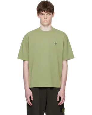 Stone Island 2100025 Combed Organic Cotton Jersey Tシャツ - サムネイル1