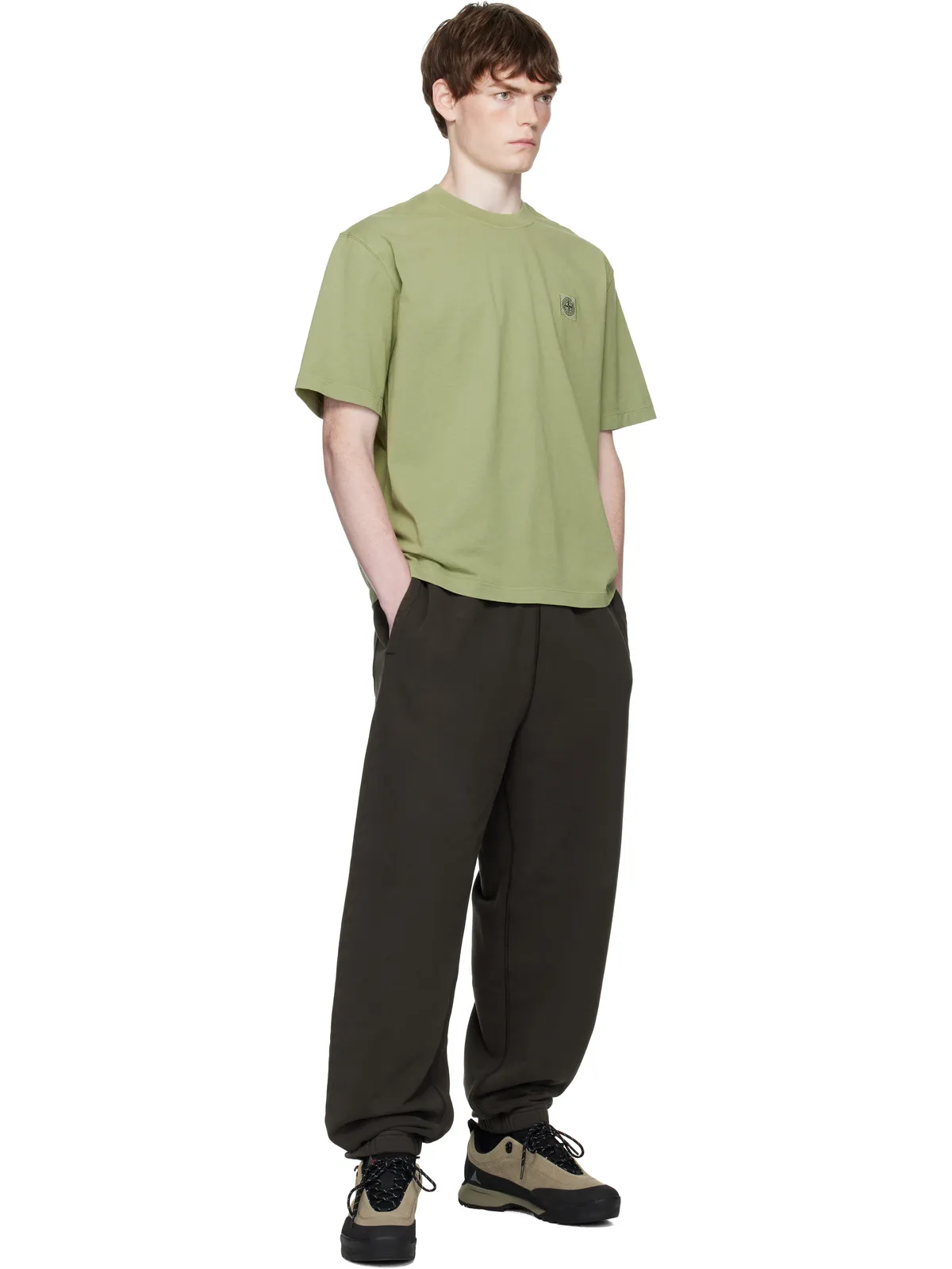 Stone Island 2100025 Combed Organic Cotton Jersey Tシャツ - 画像4