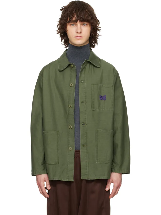 Needles Needles Reversed Sateen カバーオール シャツの商品画像