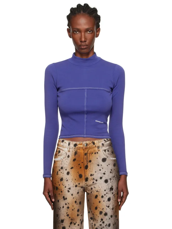 Eckhaus Latta Eckhaus Latta Lapped Baby タートルネックの商品画像