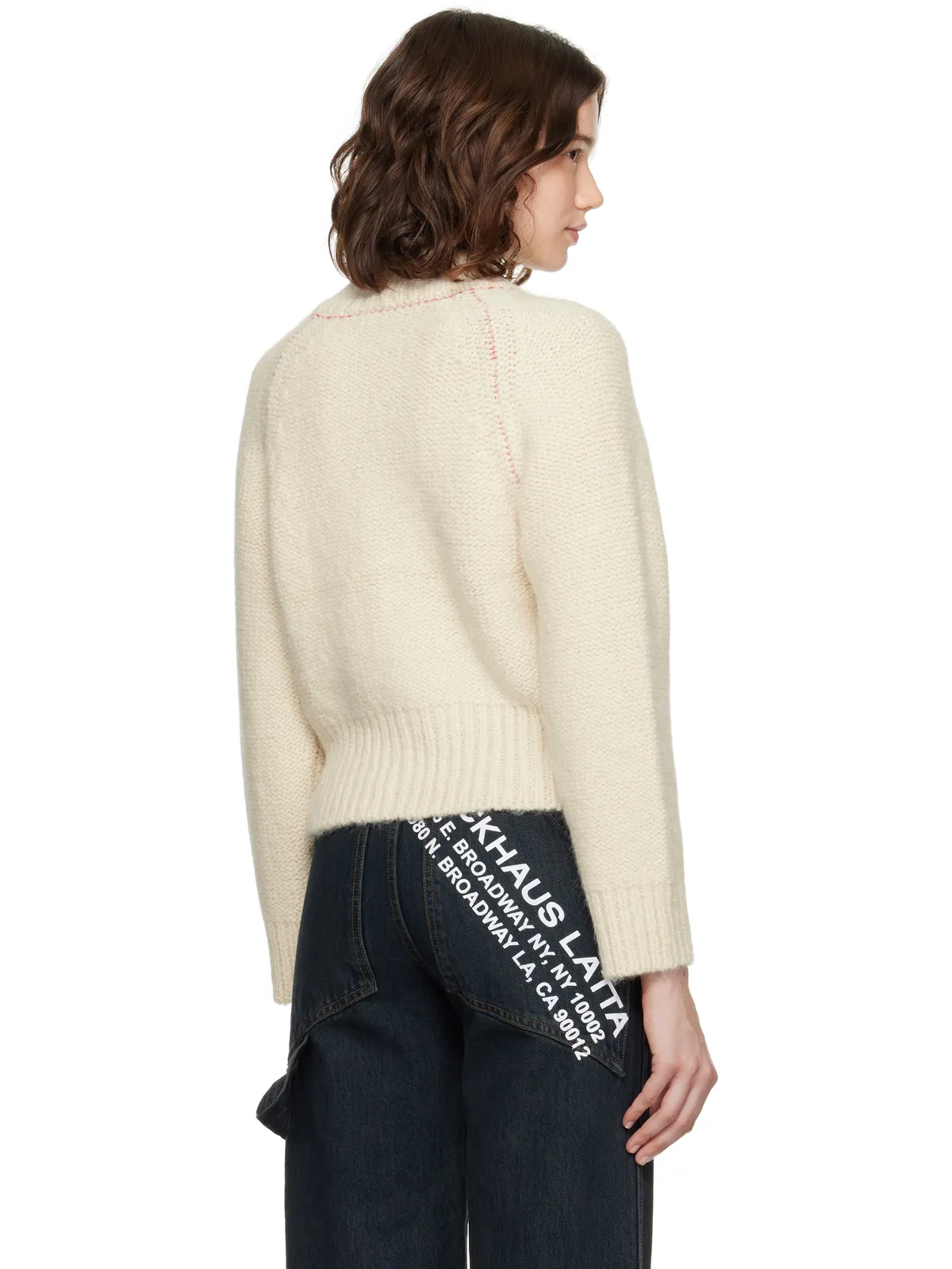 Eckhaus Latta Fisherman's Bomber カーディガン - 画像3