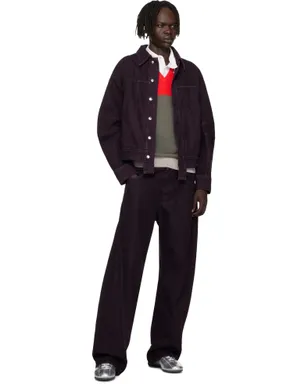 Eckhaus Latta 'El Jacket Redux' デニムジャケット - サムネイル4