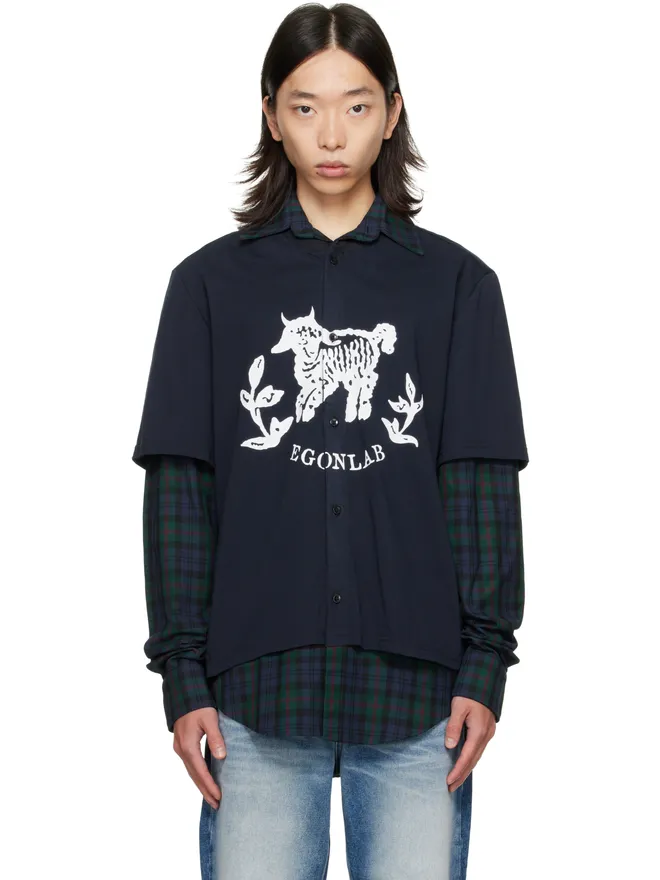 EGONlab EGONlab Raglan Tailoring シャツの商品画像